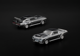 1:64 Shelby Mustang GT500 -- Silver Chrome -- Pop Race Ford