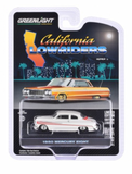 1:64 1950 Mercury Eight -- White -- California Lowriders