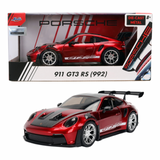 (Pre-Order) 1:24 Porsche 911 GT3 RS (992) -- Candy Red -- JADA: Hyperspec