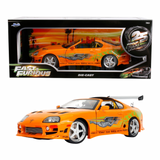 (Pre-Order) 1:18 Brian's Toyota Supra A80 -- Orange -- Fast & Furious -- JADA