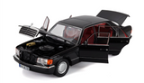 1:18 Mercedes-Benz 560 SEL (W126) -- Black -- Norev