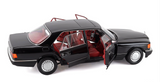 1:18 Mercedes-Benz 560 SEL (W126) -- Black -- Norev