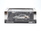 1:64 Nissan Silvia (S15) TOP SECRET -- Chrome Silver -- INNO64 Malaysia 2025 Event Edition