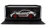 1:8 Porsche 911 (992) GT3 RS 2022 -- Silver/Black -- GT Spirit GTS802001