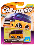 1:64 2004 Toyota Hiace H200 -- Purple/Orange -- CarTuned: Hobby Alternate Series 5