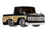 1:64 1973 Toyota Stout -- Black -- CarTuned: Hobby Alternate Series 5