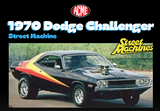 (Pre-Order) 1:18 1970 Dodge Challenger Street Machine -- "Checklist" Black w/Stripes -- ACME