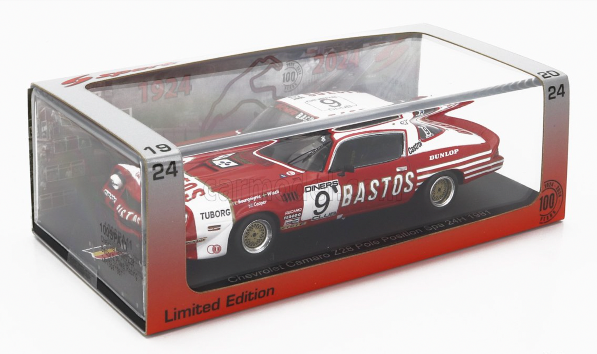 PREMIUM X 1/43 - Chevrolet Camaro Z28RS / 24 Heures de Spa 1971 PREMIUM X 1/43 - Chevrolet Camaro Z28RS / 24 Heures de Spa 1971