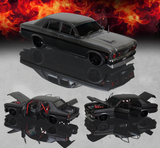 (Pre-Order) 1:24 Ford XW Falcon GT-HO - Inferno Series Black - DDA Collectibles