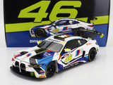 1:18 2023 Bathurst 12 Hour -- #46 Valentino Rossi BMW M4 GT3 -- Minichamps