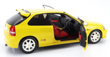1:18 Honda Civic Type R (EK9) -- Sunlight Yellow -- Motorhelix