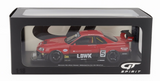 1:18 Nissan E-R34 LBWK Super Silhouette Skyline GTR -- #5 Red/Black -- GT Spirit GT570