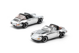 (Pre-Order) 1:64 Singer Targa "Porsche 911" -- Silver Chrome -- Pop Race