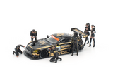 (Pre-Order) 1:64 Figurines (Set of 6) -- Black Pop Race Team Crew -- Pop Race x American Diorama