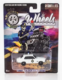 1:64 (9-Pack) "Enforcers" -- Police Highway Patrol HoldenFord -- Oz Wheels: Red Bellies