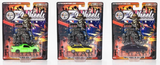 1:64 (3-Pack) "Outlaws" -- Maloo/A9X Torana/XB Falcon -- Oz Wheels: Red Bellies