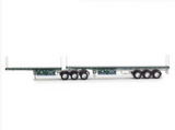 1:50 Freighter B Double Flat Top - Hi-Quality Heavy Haulage -- Drake Truck ZT09382