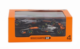 1:64 2025 Lando Norris -- British GP Winner - #4 McLaren MCL39 -- Minichamps F1