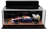 1:18 1984 Ayrton Senna -- British GP -- #19 Toleman TG 184 -- Tecnomodel F1