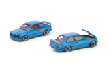 (Pre-Order) 1:64 BMW E30 PANDEM -- Blue -- Pop Race