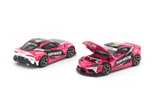(Pre-Order) 1:64 Toyota Supra (A90) PANDEM -- Formula Drift - Valentina Piaz -- Pop Race