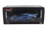 1:18 Lamborghini Revuelto -- Blu Eleos (Blue) -- TopSpeed Model TS0619