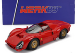 1:18 Ferrari 330 P3 Spyder (Open Roof) -- Plain Body Red -- Werk83