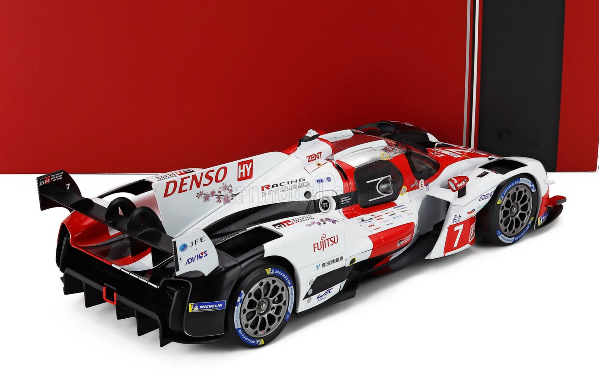 1:18 2023 LeMans 24 Hour -- #7 Toyota GR010 Hybrid -- IXO Models
