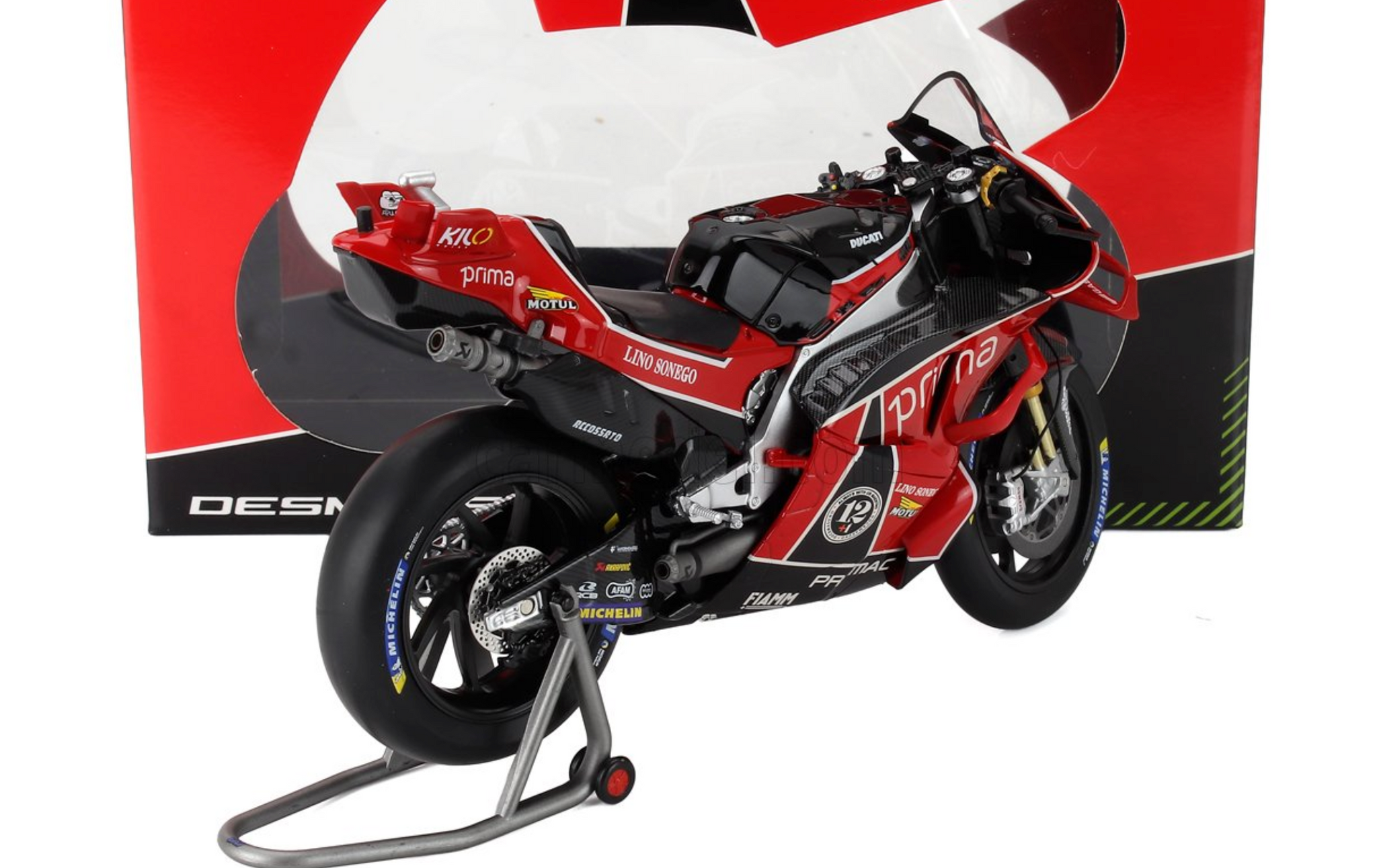 MotoGP 1/12 スケールモデル ドゥカティ #89 ホルヘ・マルティン 1:12 2024 MotoGP -- British GP -- Jorge Martin -- #89 Ducati GP24 -- K