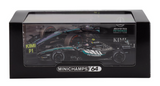 1:64 2026 Kimi Antonelli (First Win) -- Chinese GP -- #12 Mercedes W17E -- Minichamps F1