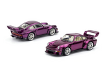 (Pre-Order) 1:64 Singer DLS Turbo (Road) "Porsche 934" -- Metallic Purple -- Pop Race