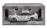 1:18 Nissan Silvia S14 Boss Rocket Bunny 2024 -- #66 White -- Ottomobile OT1240