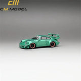 1:64 RWB 964 -- Metallic Flash Green -- CM-Model Porsche 911