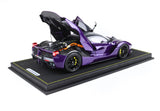 1:18 Ferrari LaFerrari 2012 -- Purple Dubai - Viola Vio -- BBR Models SH BBR182237DIE