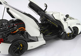 1:18 Ferrari LaFerrari Aperta -- Avus White -- BBR Models SH BBR182233ADIE