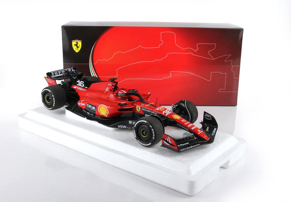 1:18 2023 Charles LeClerc -- Singapore GP -- #16 Scuderia Ferrari SF-23 -- BBR F1