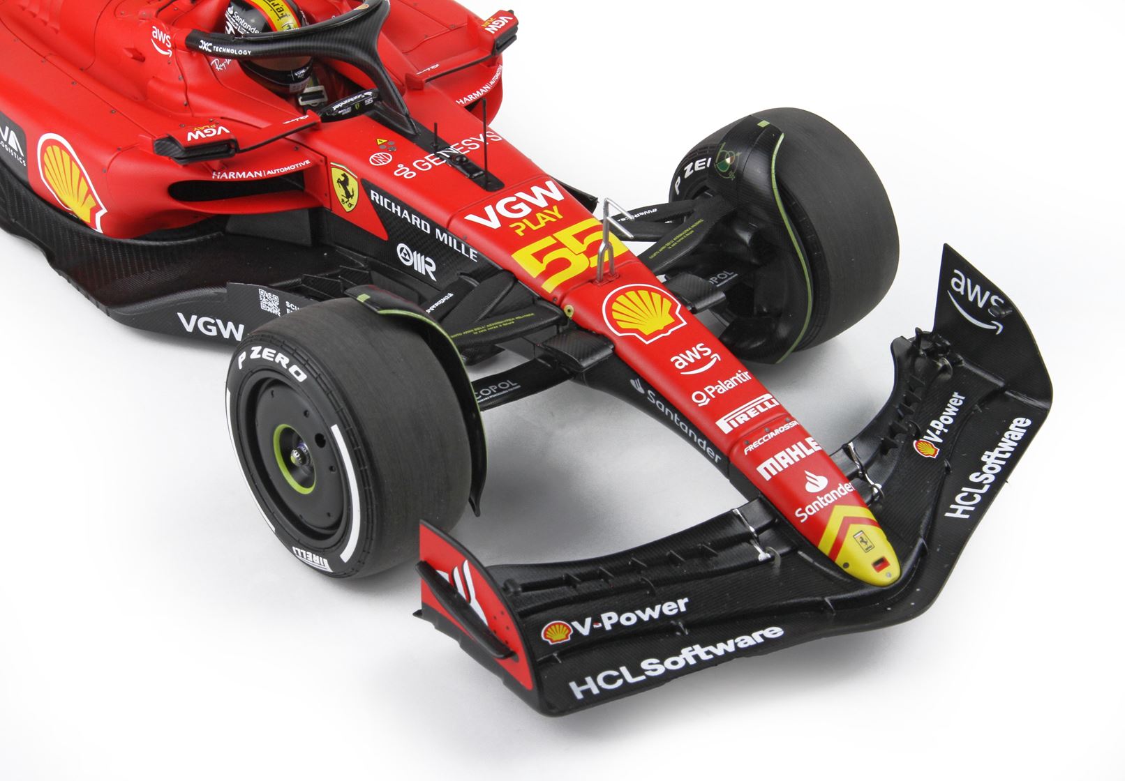 1:18 2023 Carlos Sainz -- Italian GP -- #55 Scuderia Ferrari SF-23 --
