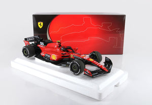 1:18 2023 Carlos Sainz -- Singapore GP Winner -- #55 Scuderia Ferrari SF-23 -- BBR F1