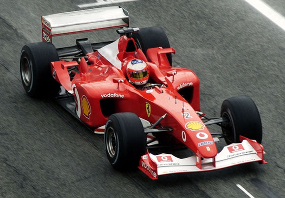 Pre-Order) 1:18 2002 Rubens Barrichello -- San Marino GP -- #2 Ferrar