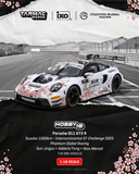 (Pre-Order) 1:18 2025 Suzuka 1000km --#13 White Mooneyes Porsche 911 GT3 R -- Tarmac Works