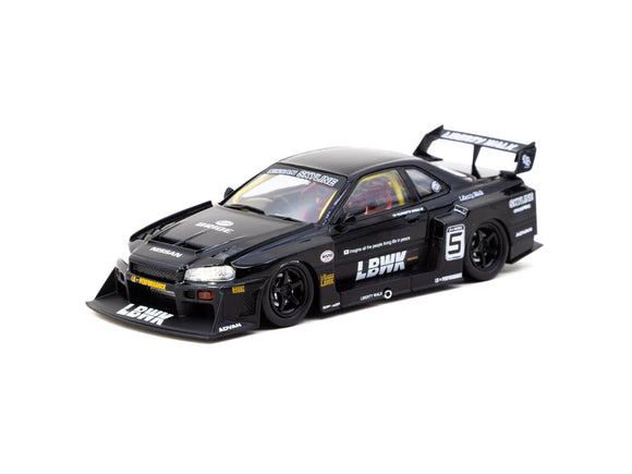 1:43 Nissan R32 Skyline GT-R -- Black -- Ebbro 43006