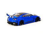 1:43 Nissan 35GT-RR LB-Silhouette WORKS GT -- Candy Blue -- Tarmac Works