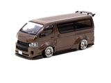 1:43 Toyota Hiace Widebody -- Brown -- Tarmac Works