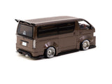 1:43 Toyota Hiace Widebody -- Brown -- Tarmac Works