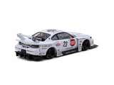1:43 Nissan Silvia (S15) LB-Super Silhouette -- #23 White 2025 Drift -- Tarmac Works