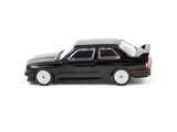 1:64 BMW M3 (E30) Sport Evolution -- Black -- Tarmac Works