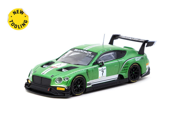 1:64 Bentley Continental GT3 -- 2018 Testing Livery -- Tarmac Works x IXO