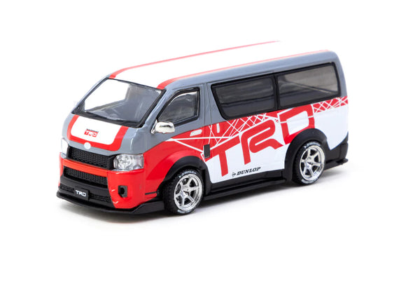 1:64 Toyota Hiace Widebody -- TRD (Toyota Racing Development) -- Tarmac Works