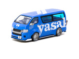 1:64 Toyota Hiace Widebody -- Yasaki - Blue -- Tarmac Works