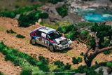 (Pre-Order) 1:64 1992 Safari Rally -- #1 Lancia Delta HF Integrale -- Tarmac Works